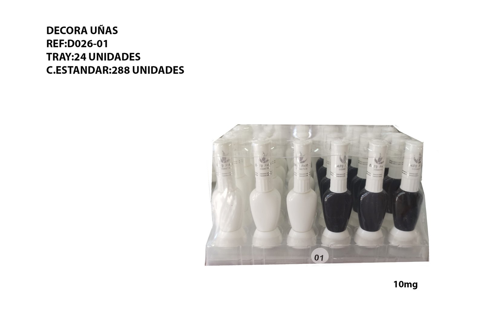NO VENDER DECORAUÑAS NGR Y BLANC EASY PARIS 288U