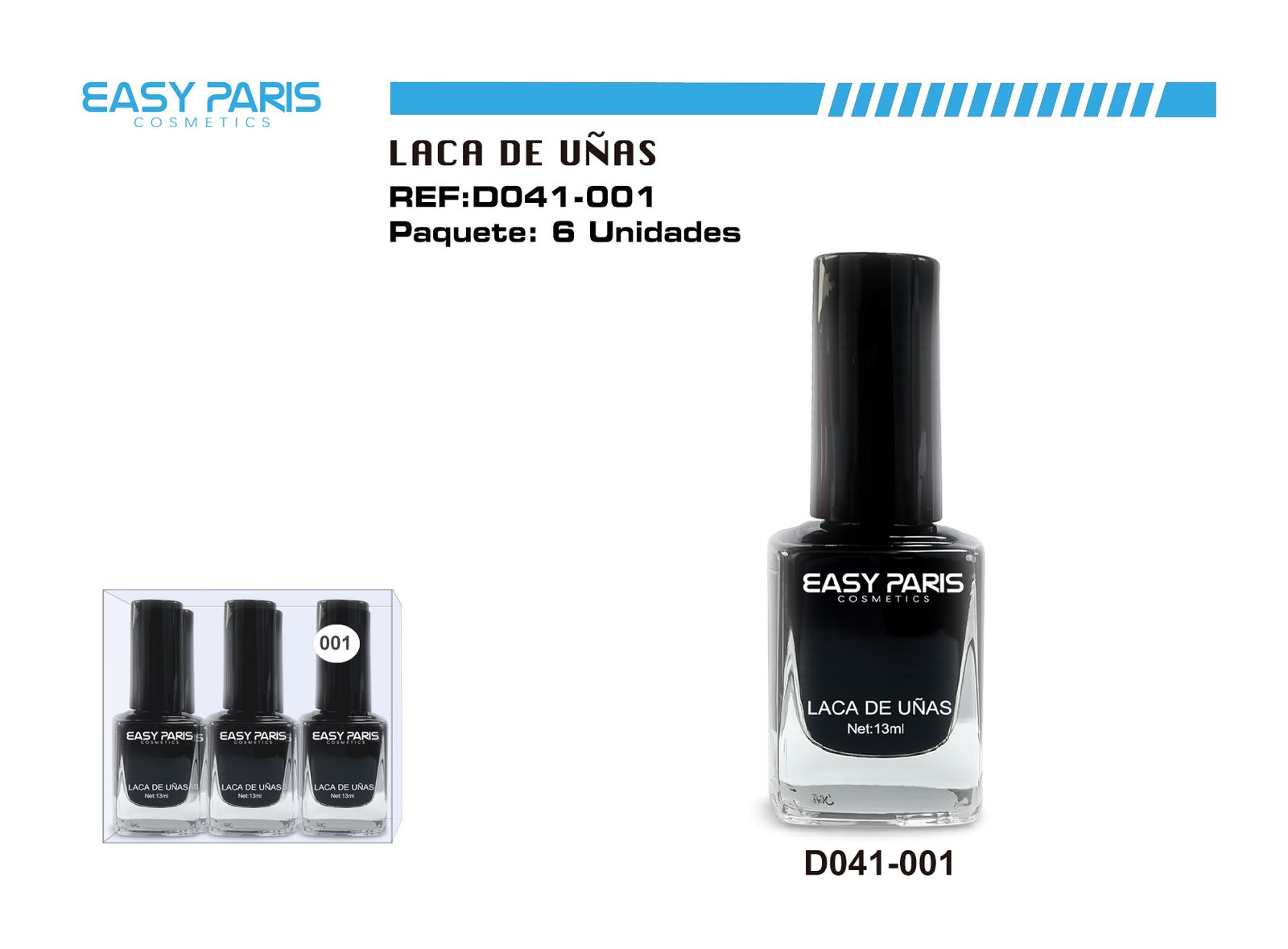 LACA DE UÑAS NEG.