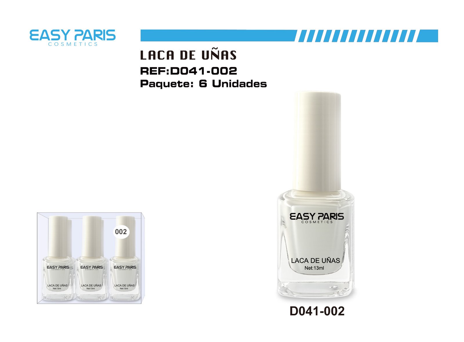 LACA DE UÑAS BLANCO