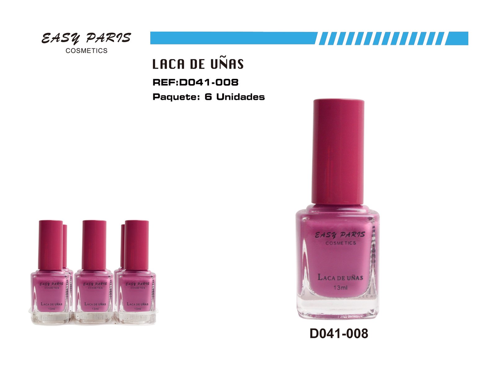 LACA DE UÑAS ROSA FRAMBUESA144/U