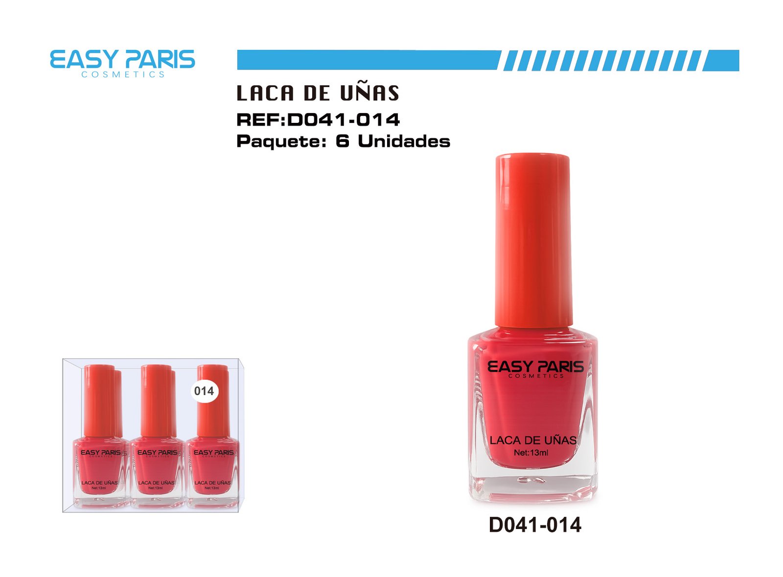 LACA DE UÑAS EASY PARIS