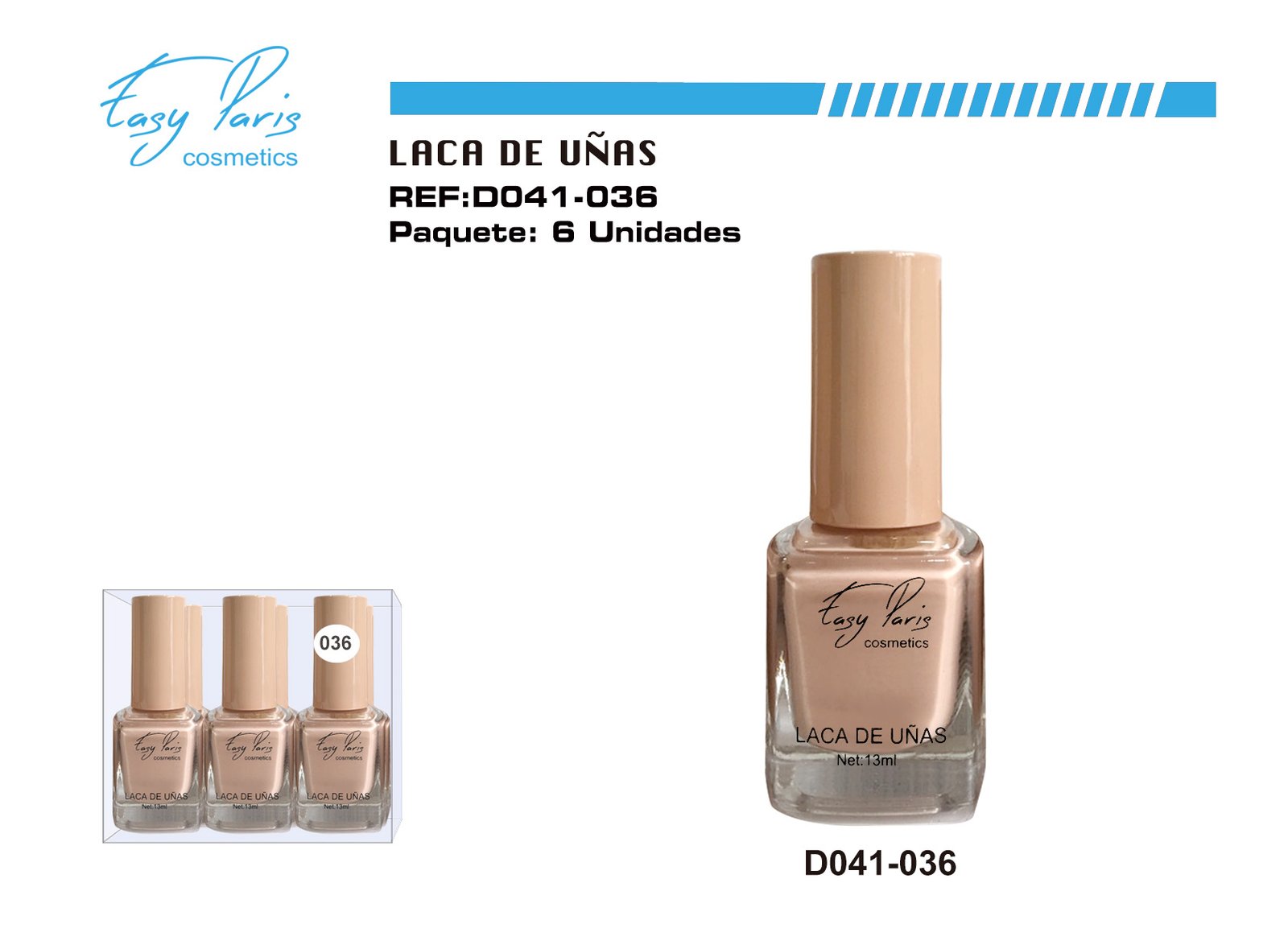 LACA DE UÑAS BEIGE