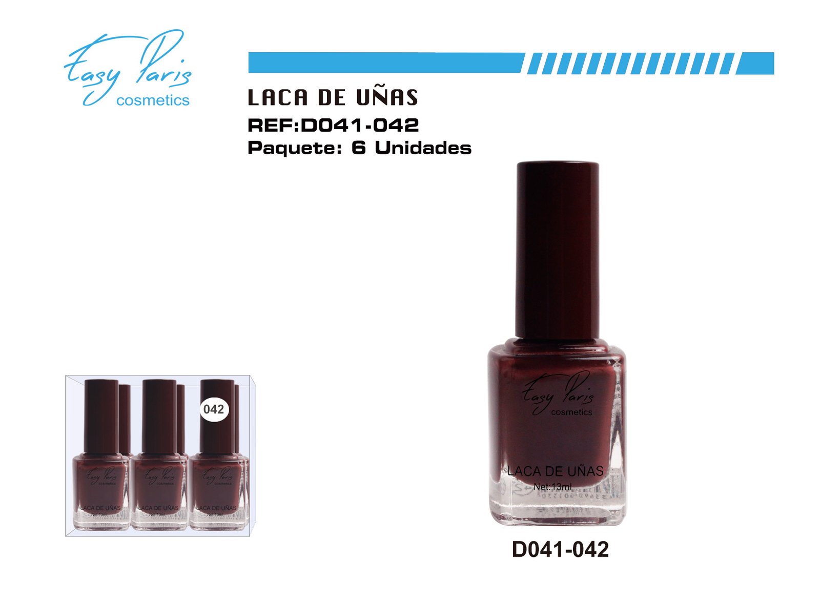 LACA DE UÑAS CHOCOLAT NEG.144/U