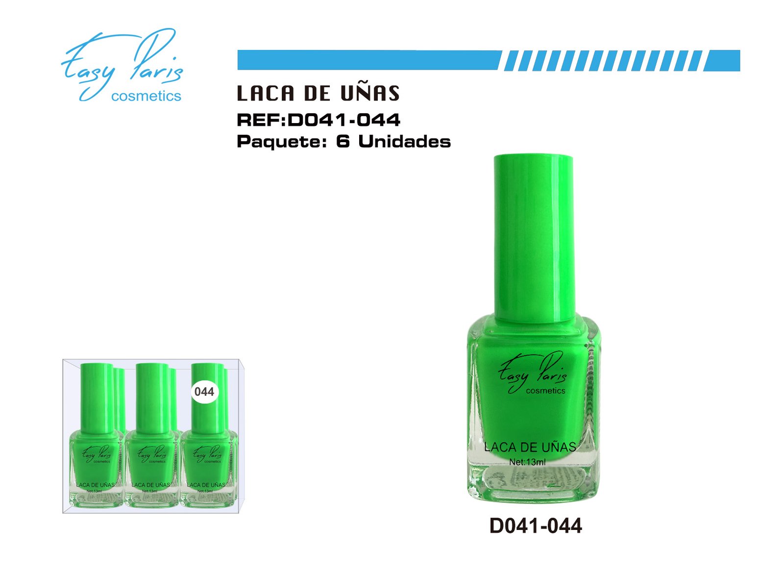 LACA DE UÑAS VERDE FOSF.