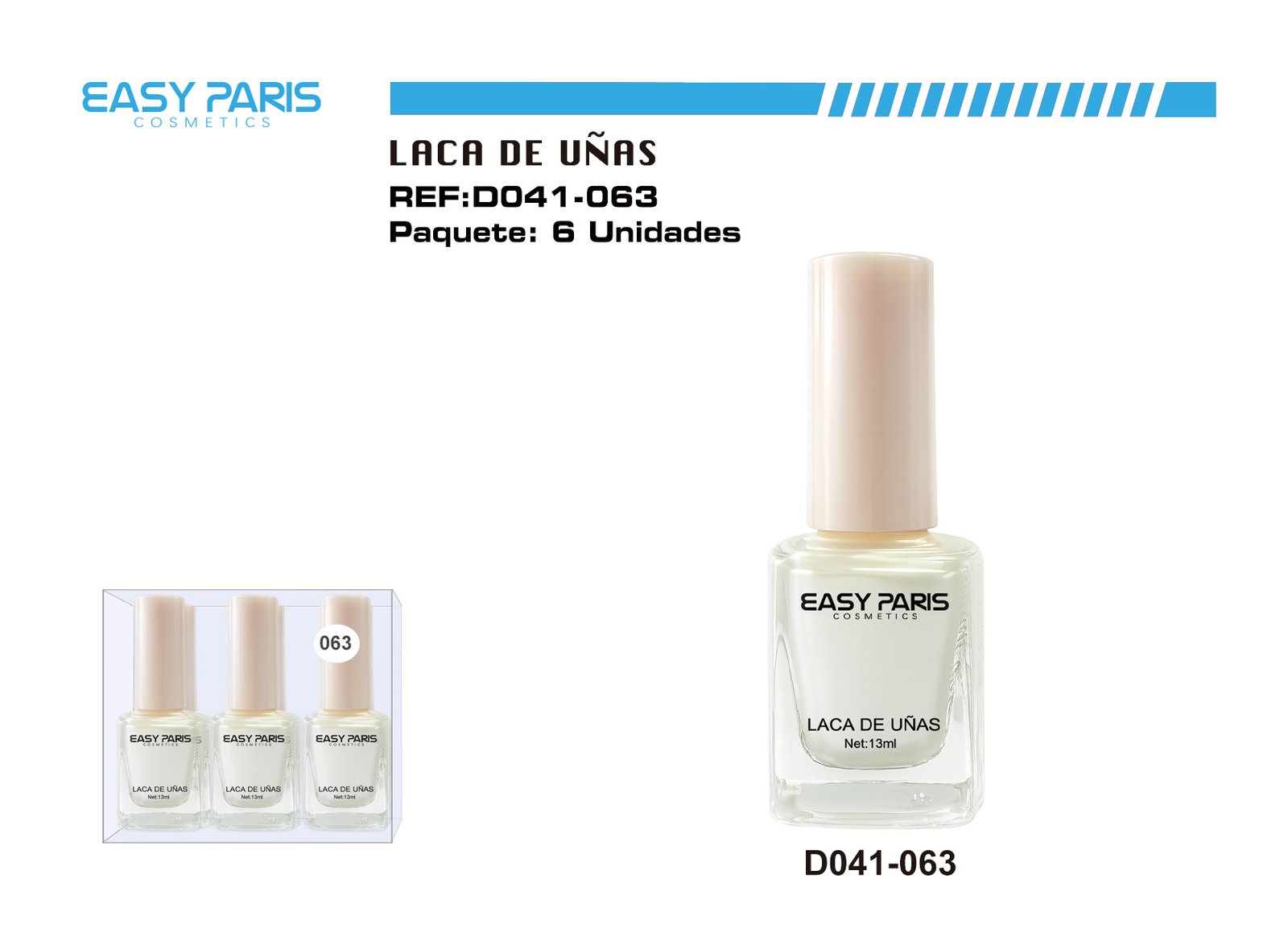 LACA DE UÑAS PERLA BLANC