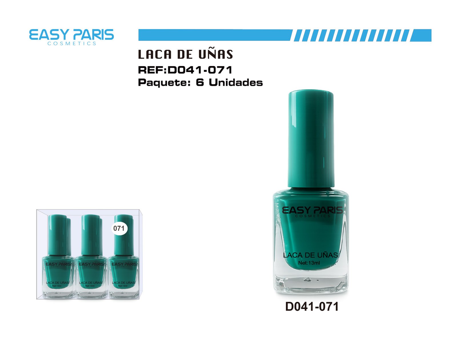 LACA DE UÑAS EASY PARIS