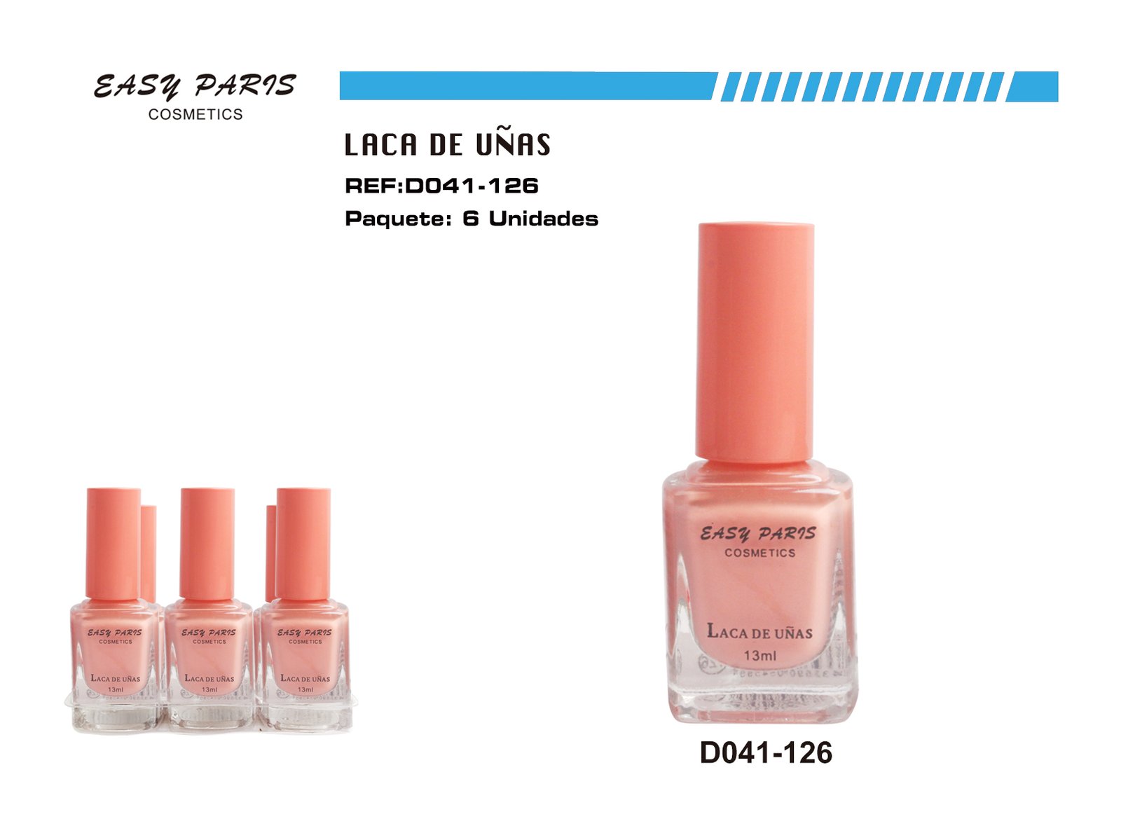 LACA DE UÑAS EASY PARIS