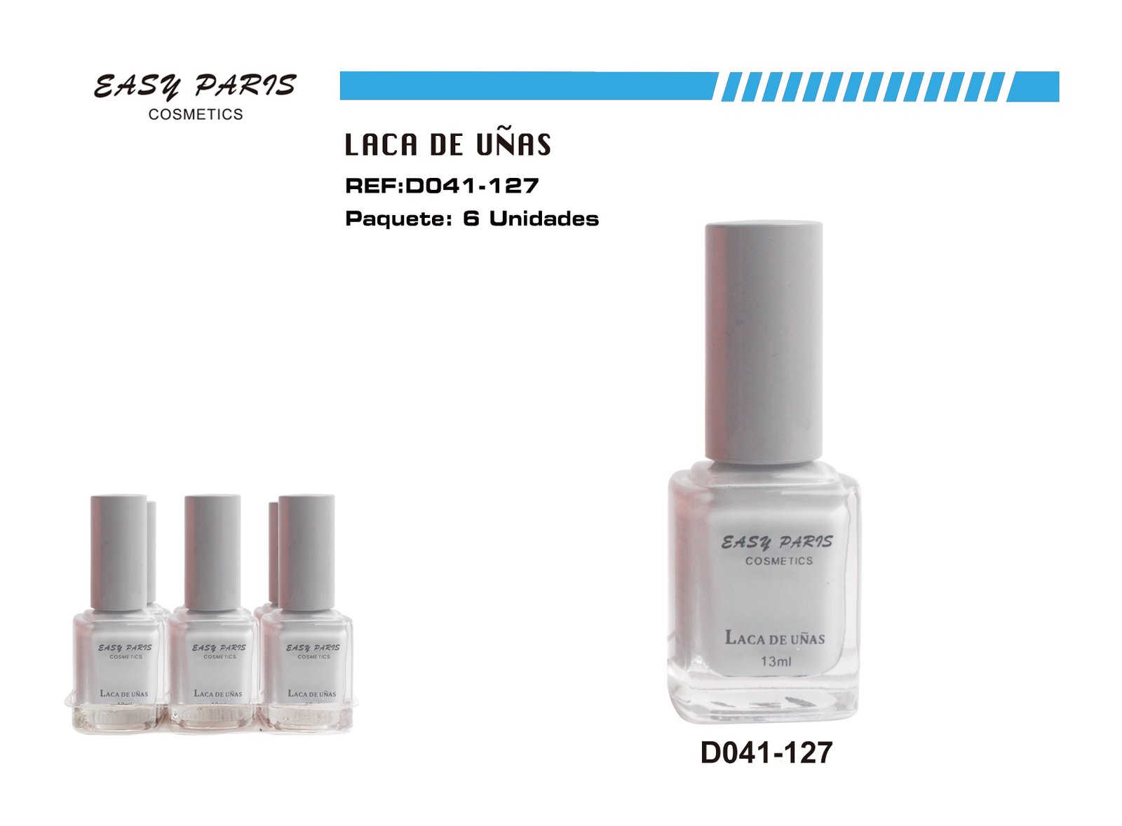 LACA DE UÑAS GRIS