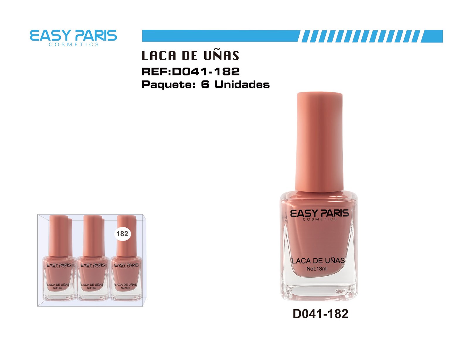 LACA DE UÑAS EASY PARIS