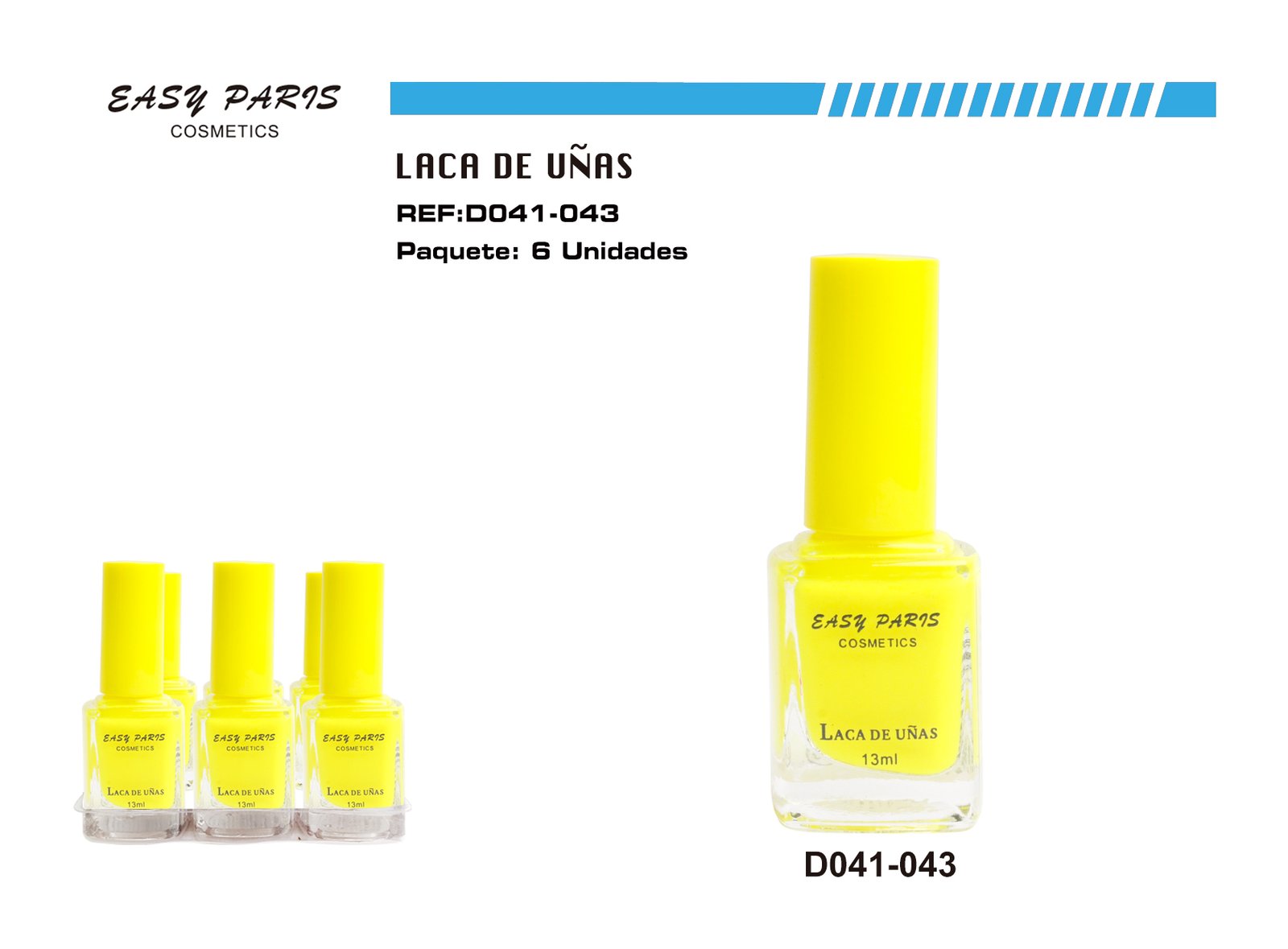 LACA DE UÑAS EASY PARIS