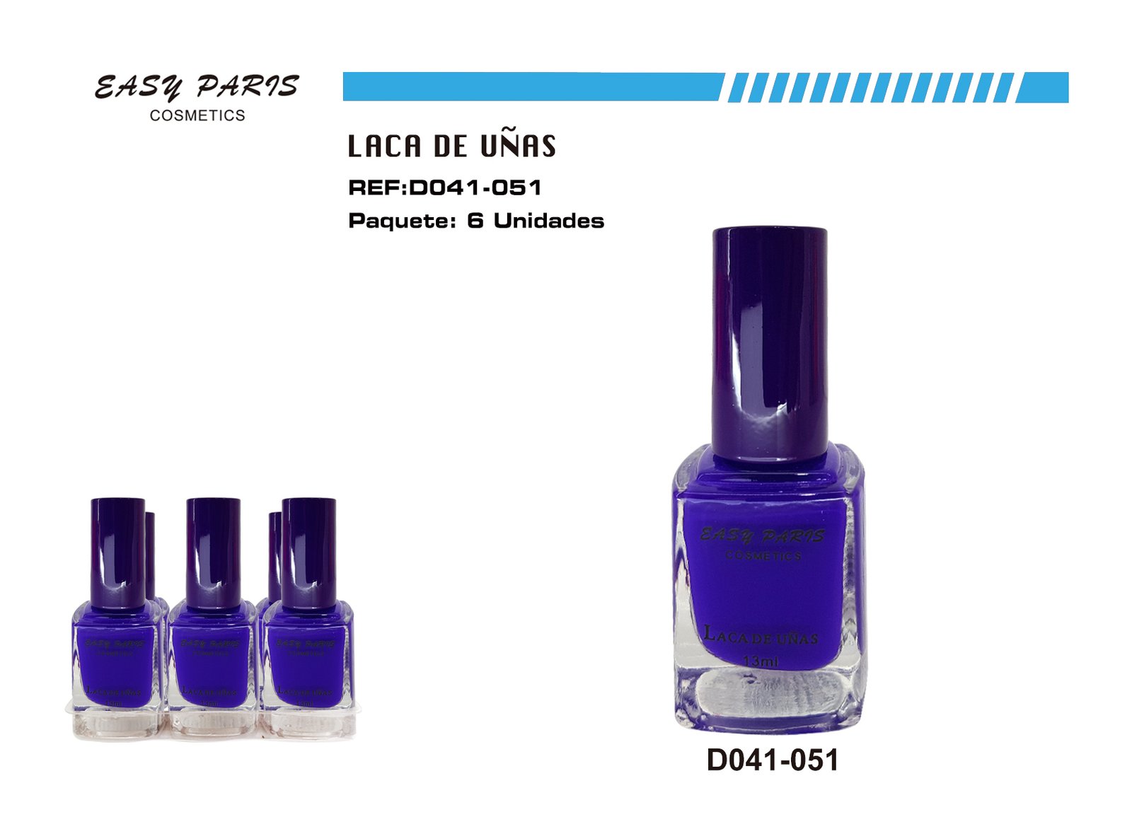 LACA DE UÑAS EASY PARIS