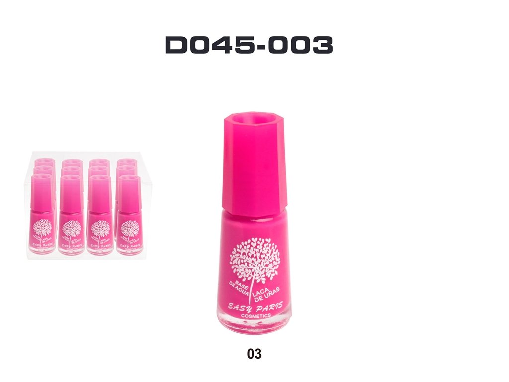 LACA DE UÑAS BASE AGUA