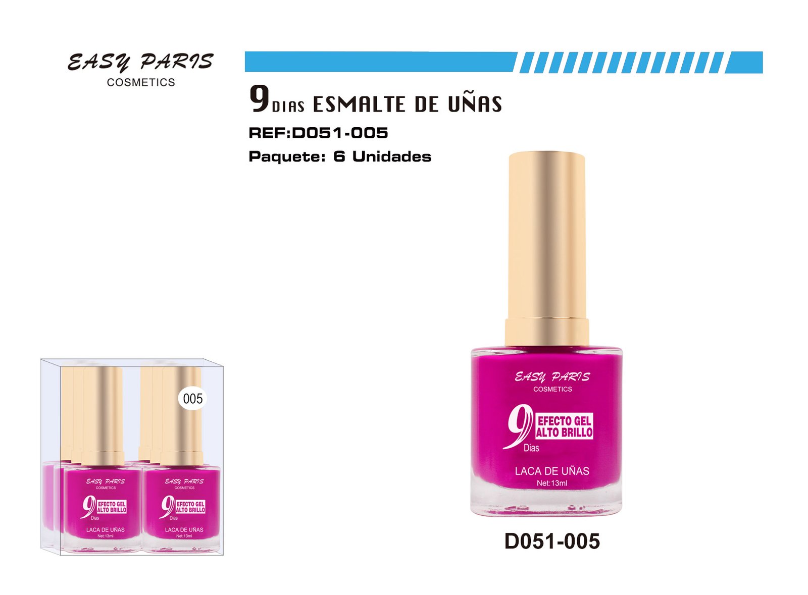 LACA DE UÑAS 9 DIAS