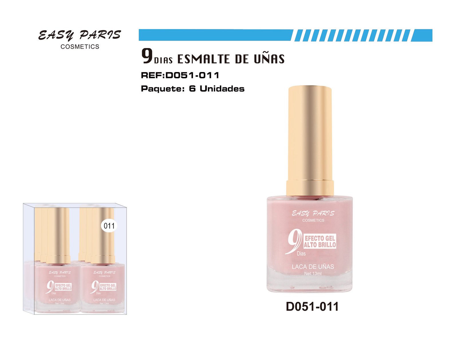 LACA DE UÑAS 9 DIAS