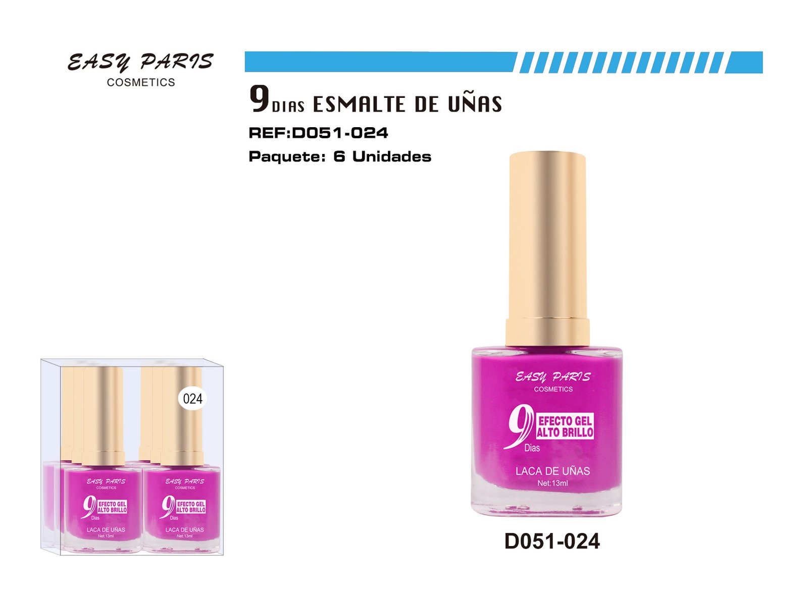 LACA DE UÑAS 9 DIAS