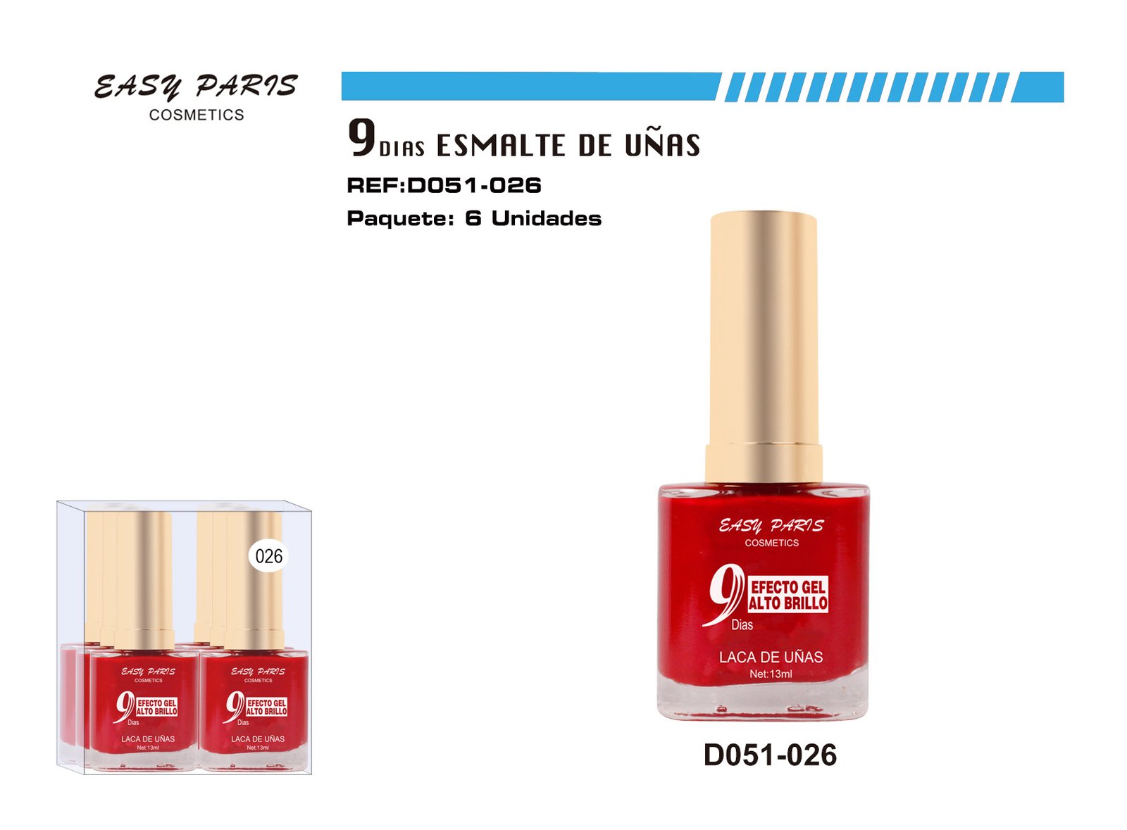 LACA DE UÑAS 9 DIAS