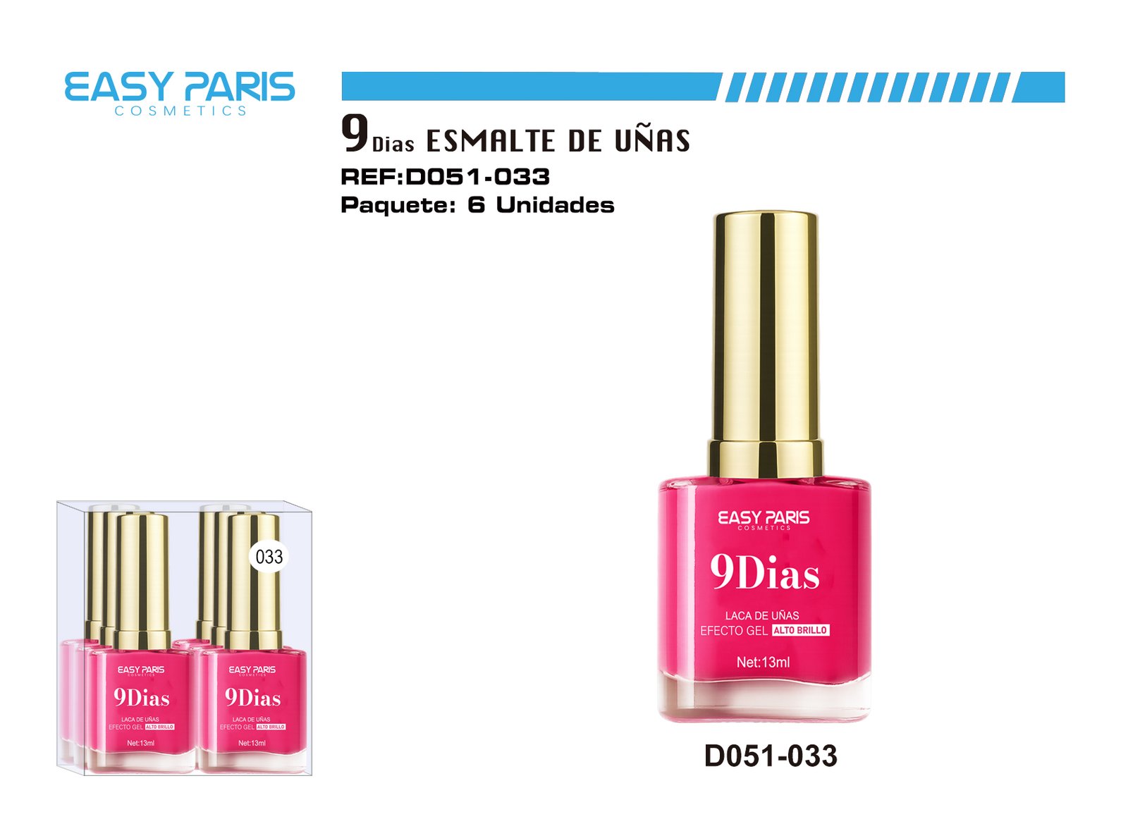 LACA DE UÑAS 9 DIAS