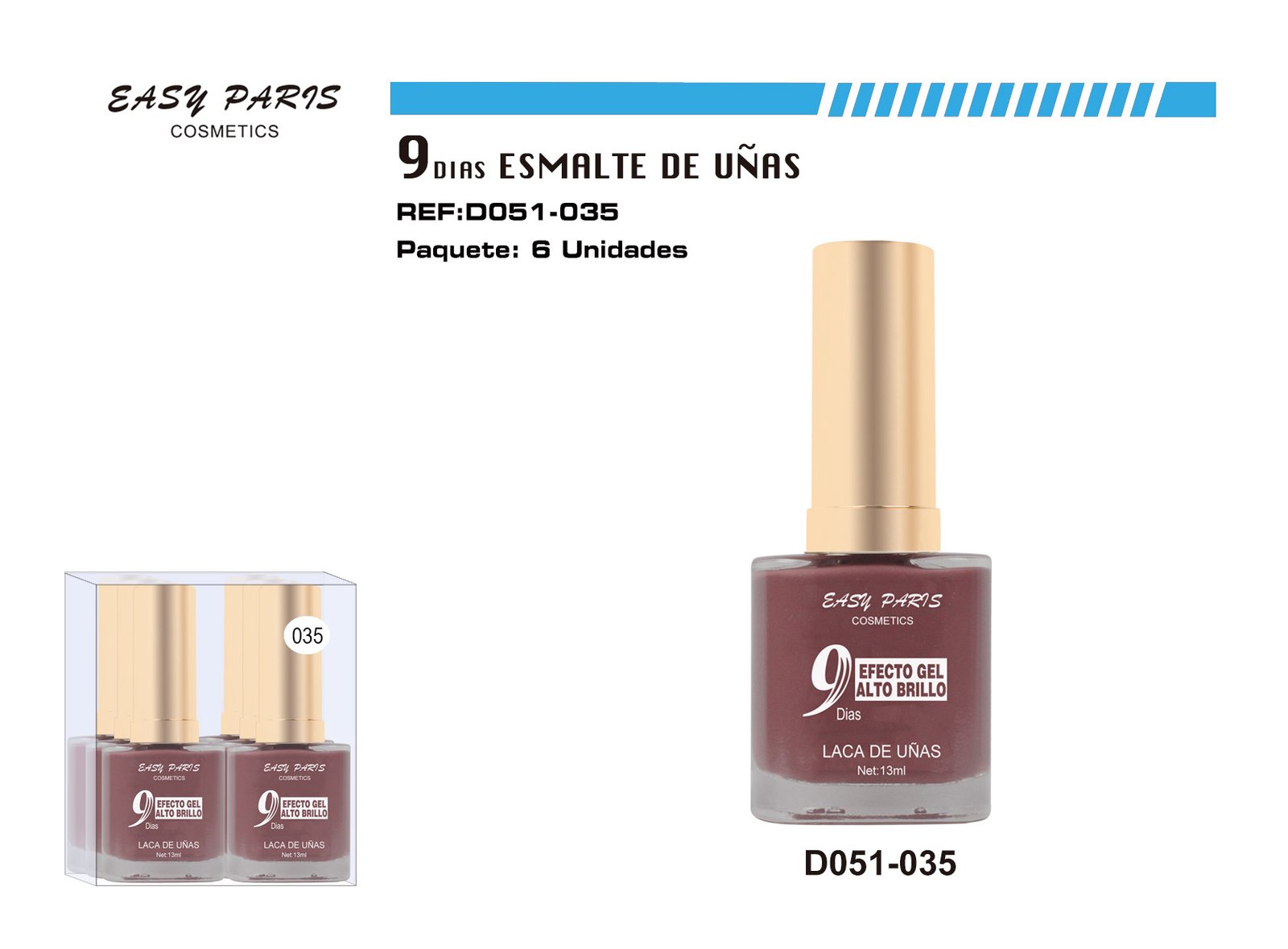 LACA DE UÑAS 9 DIAS