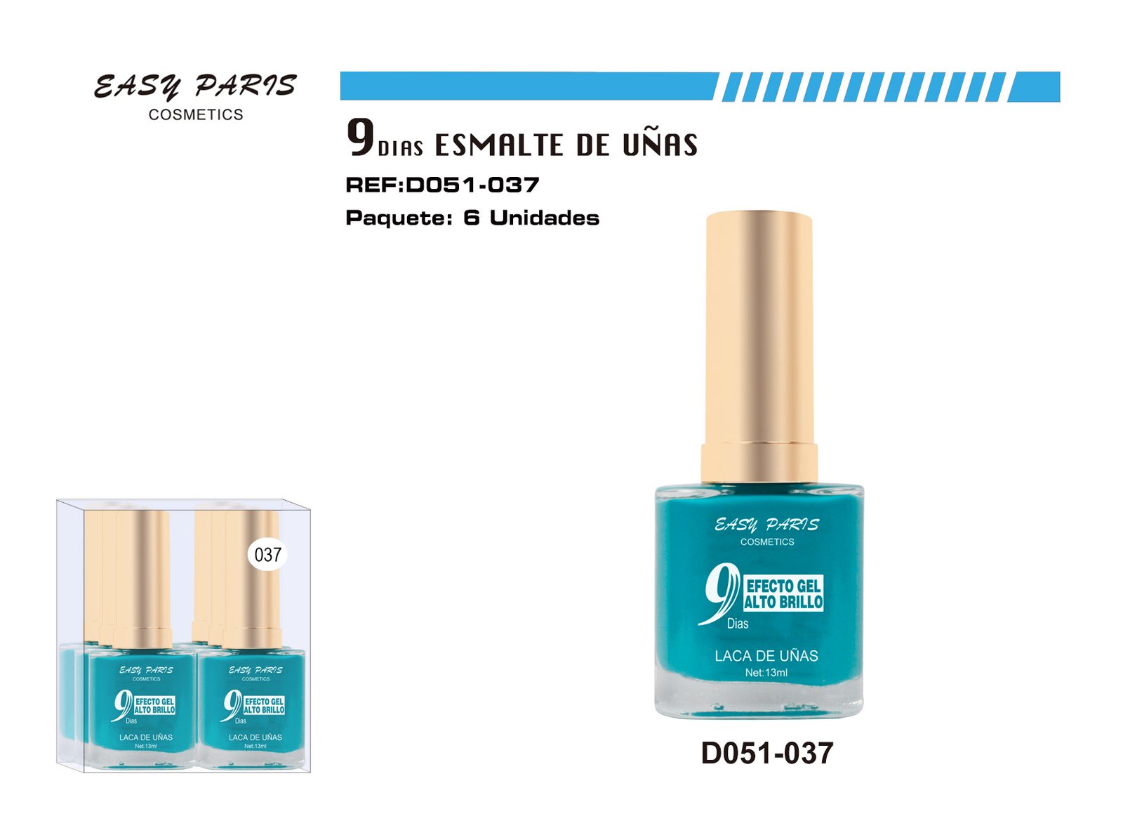 LACA DE UÑAS 9 DIAS