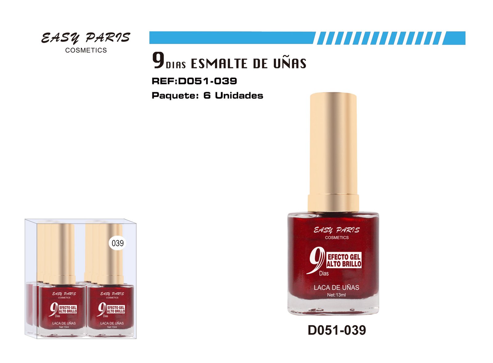 LACA DE UÑAS 9 DIAS