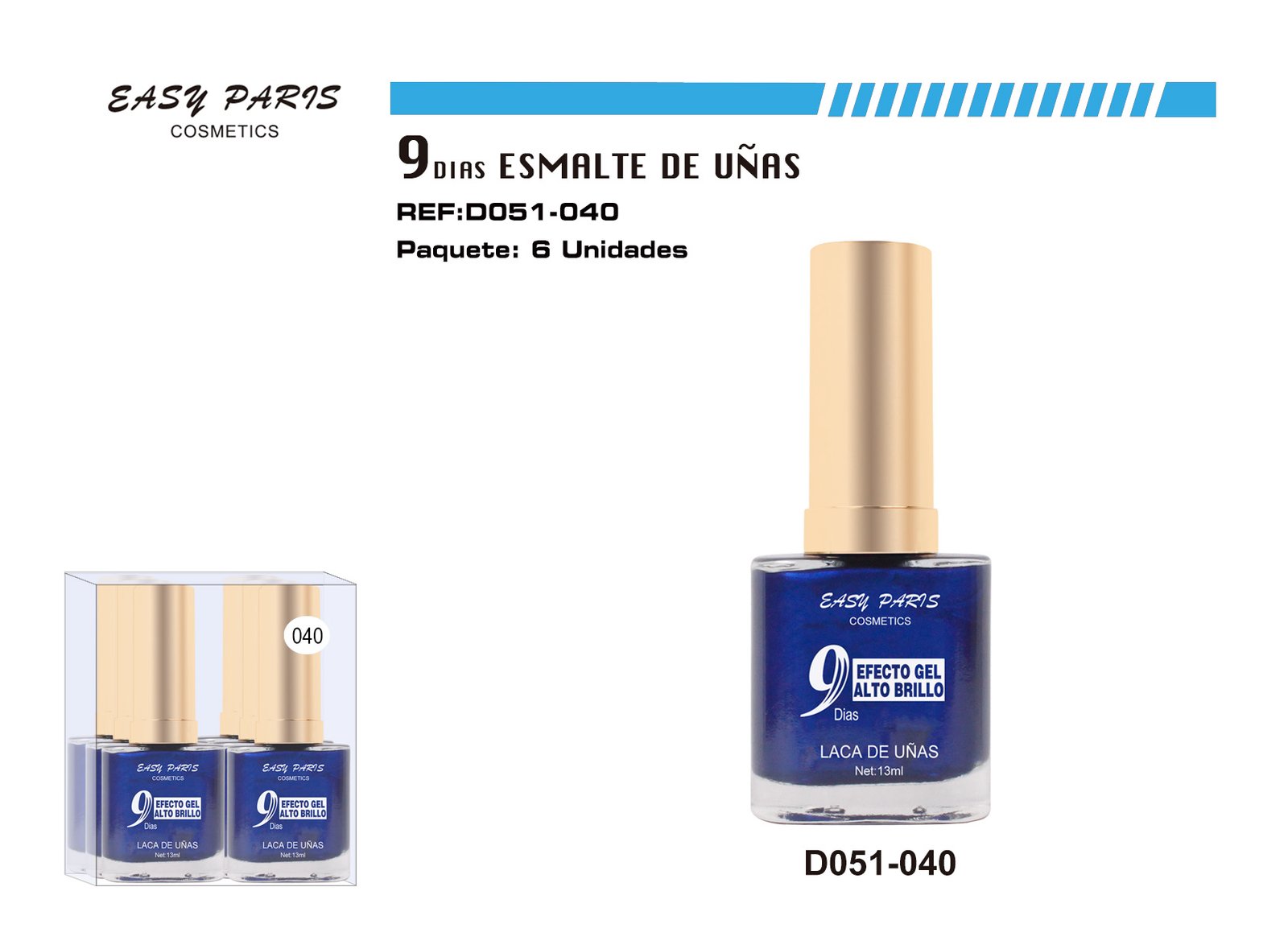 LACA DE UÑAS 9 DIAS