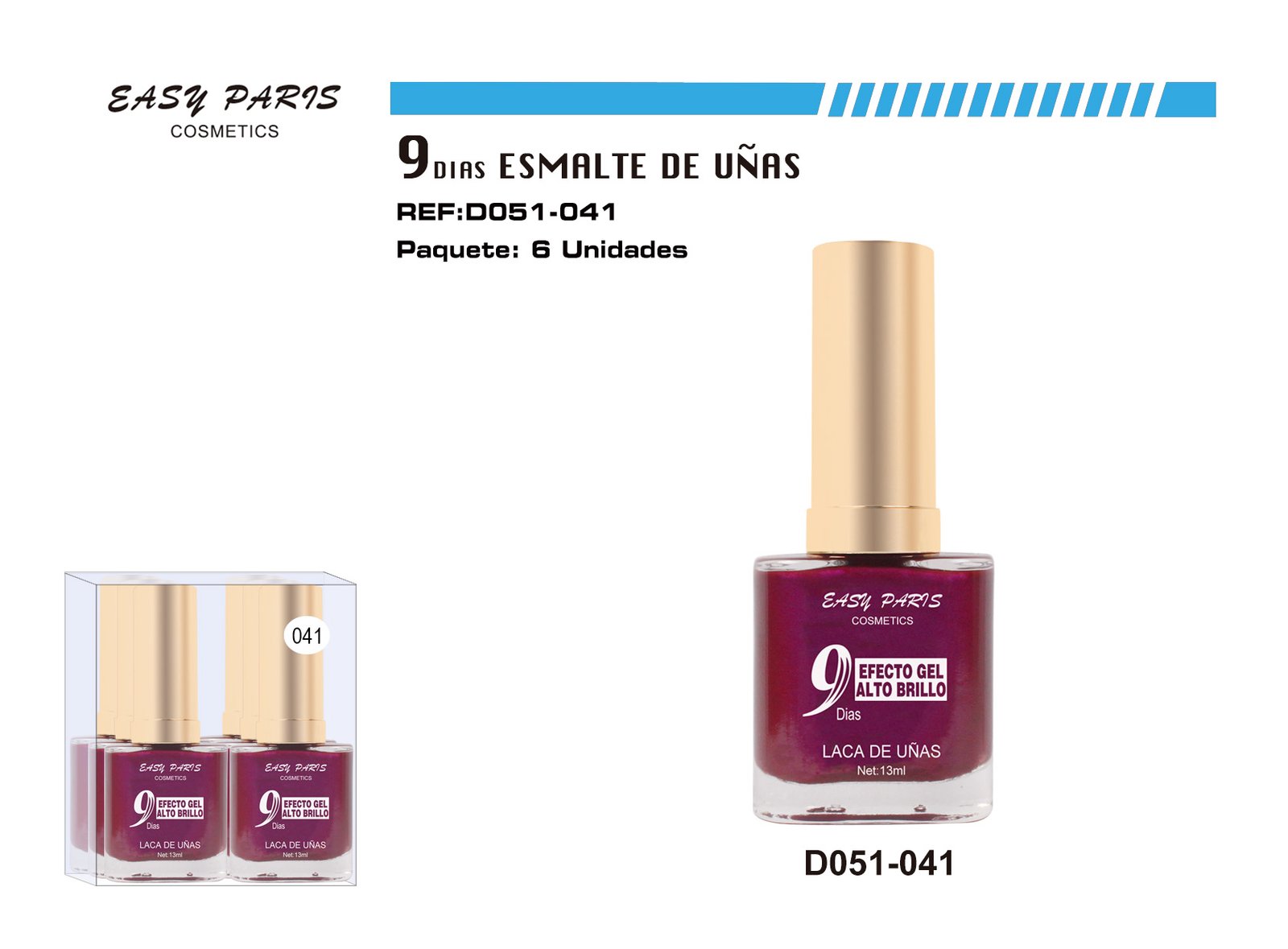 LACA DE UÑAS 9 DIAS