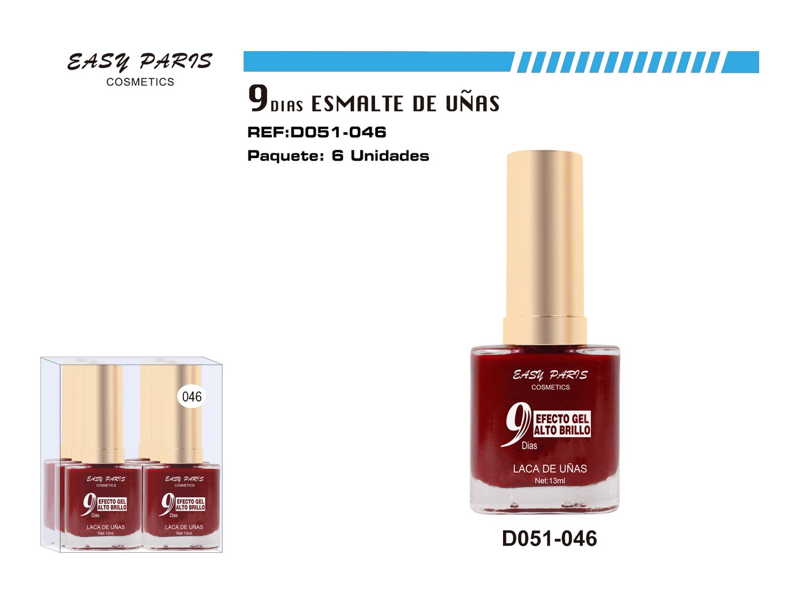LACA DE UÑAS 9 DIAS
