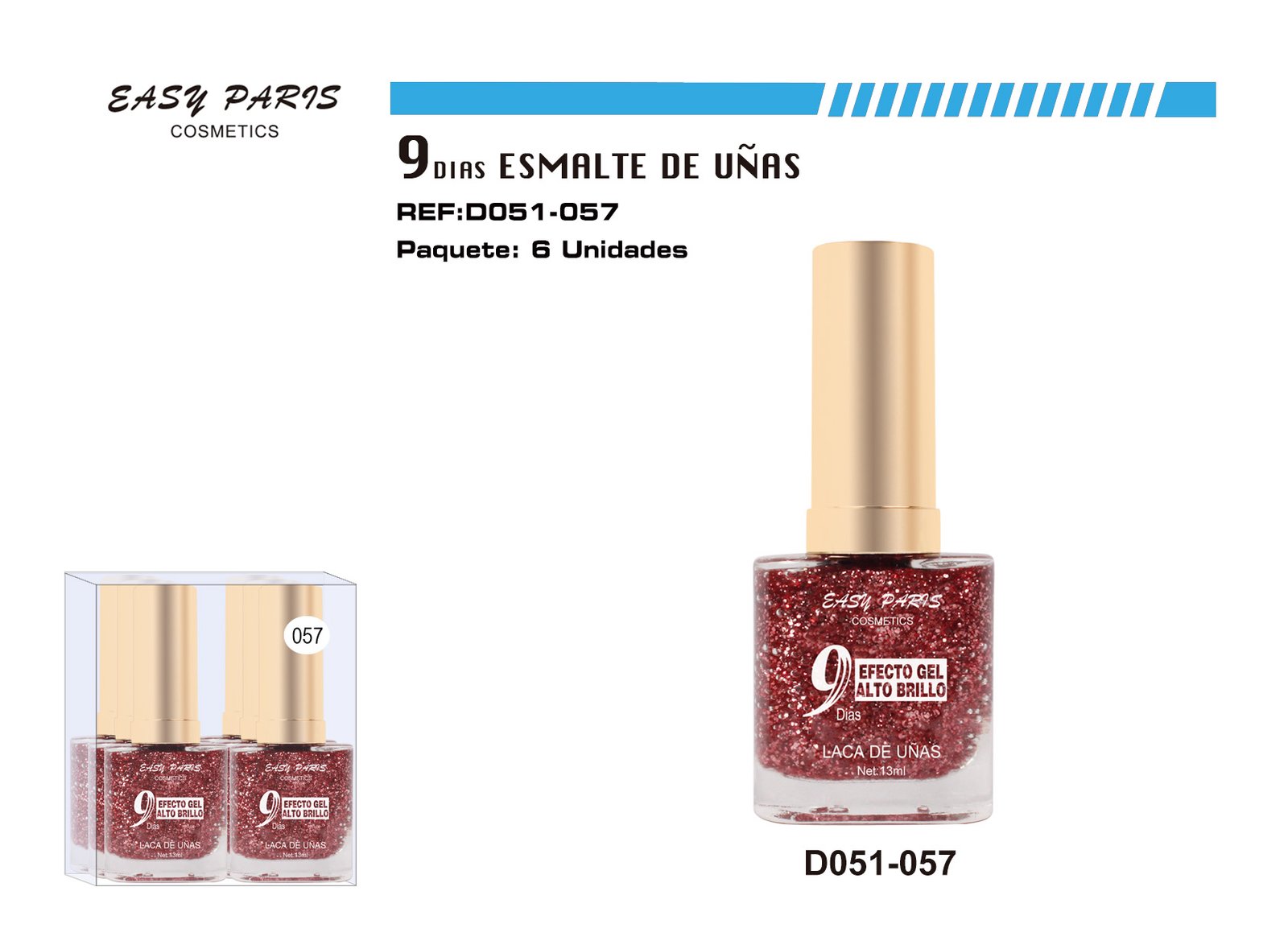 LACA DE UÑAS 9 DIAS