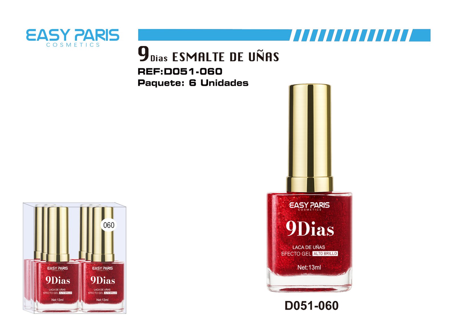 LACA DE UÑAS 9 DIAS