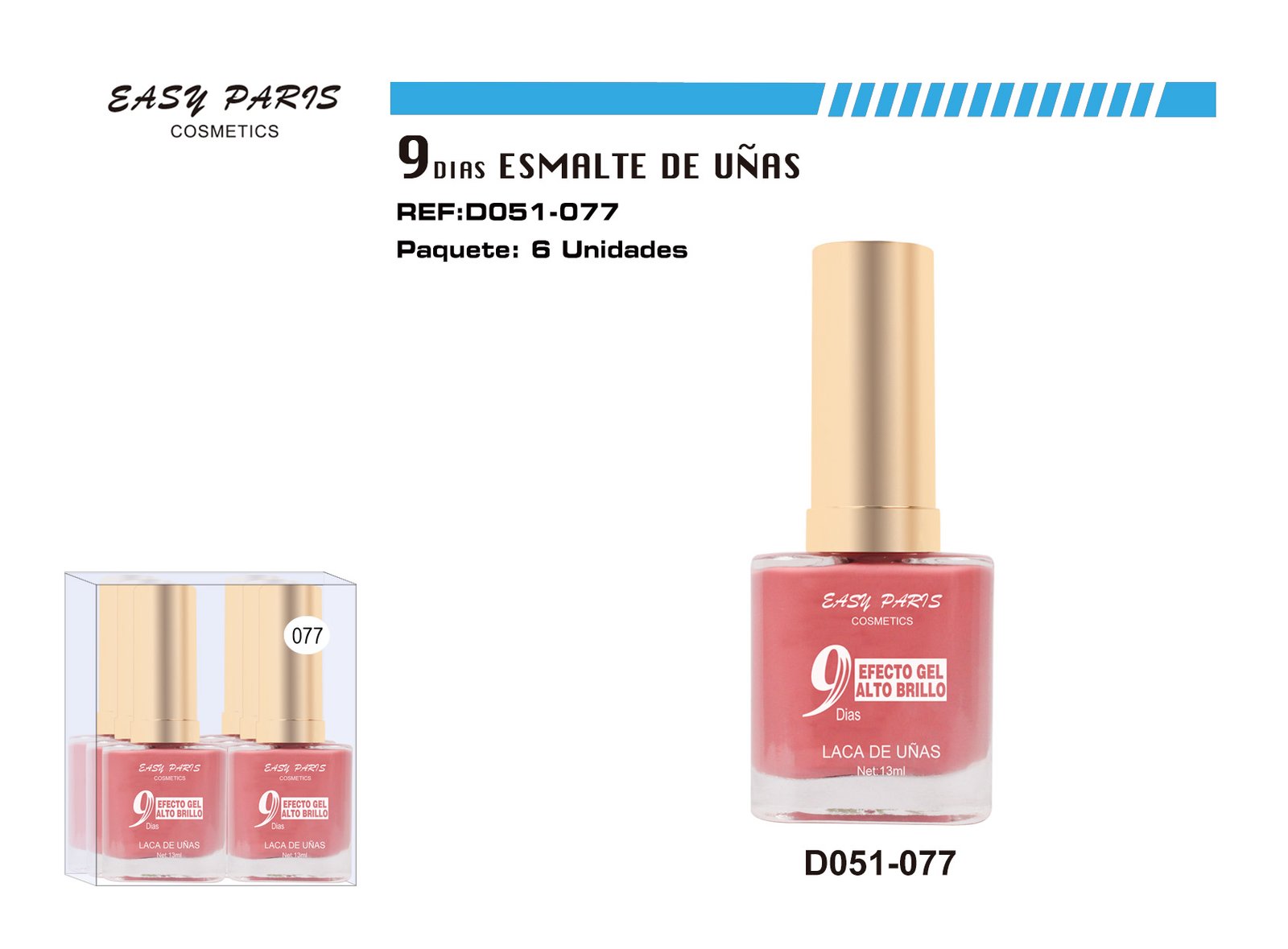 LACA DE UÑAS 9 DIAS
