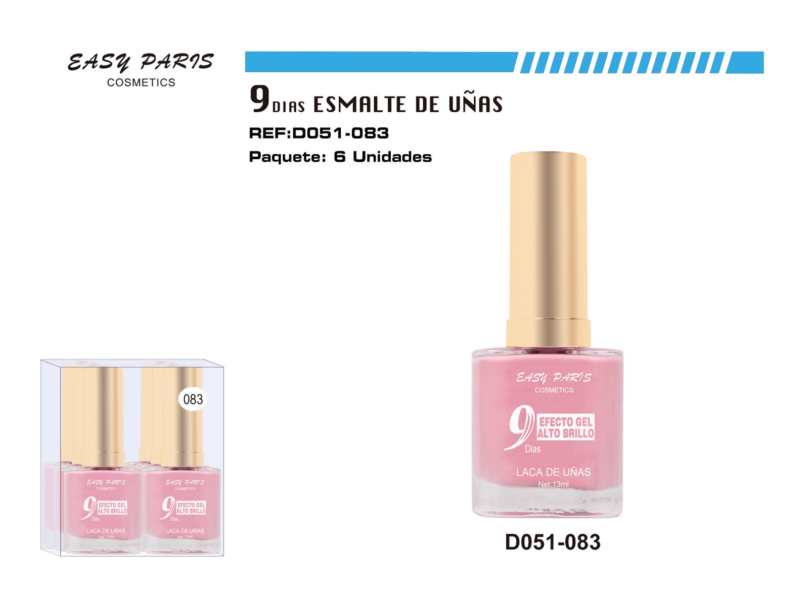 LACA DE UÑAS 9 DIAS
