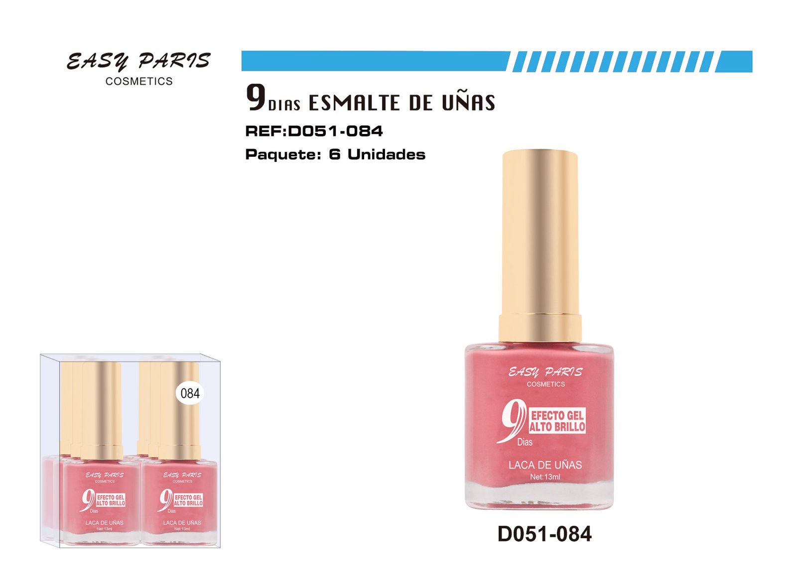 LACA DE UÑAS 9 DIAS