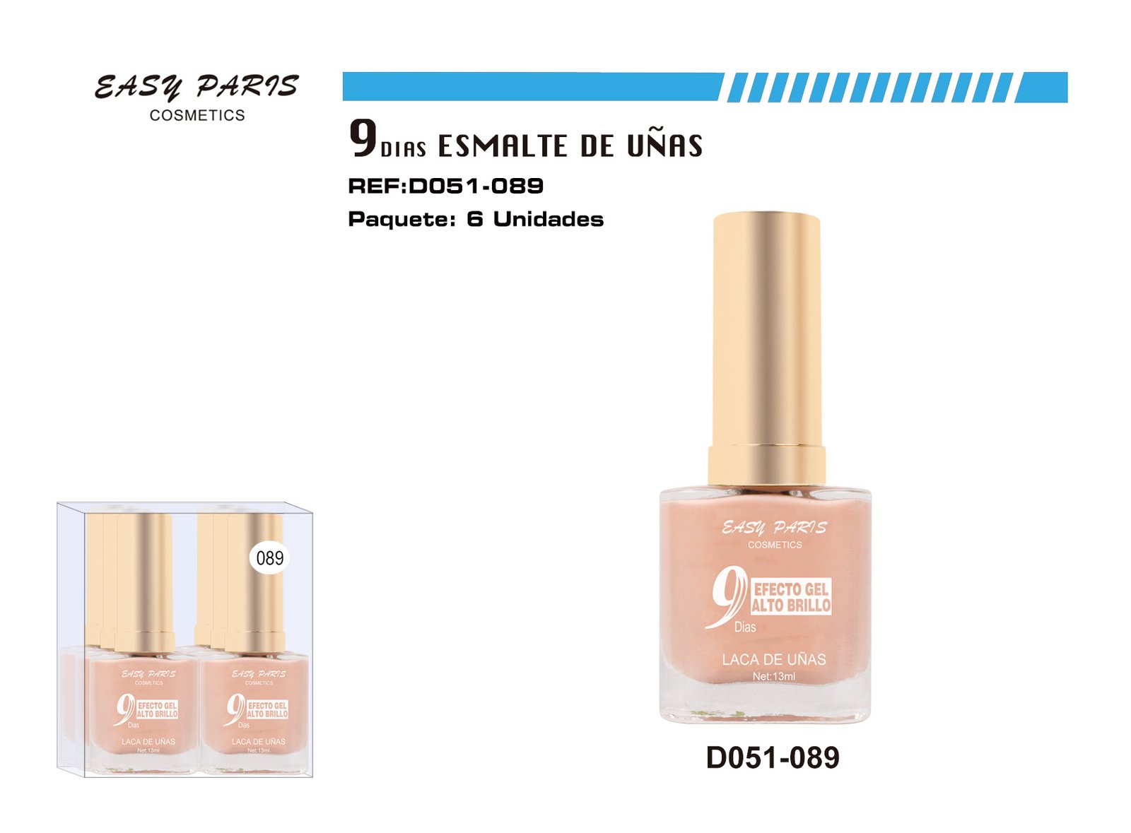 LACA DE UÑAS 9 DIAS