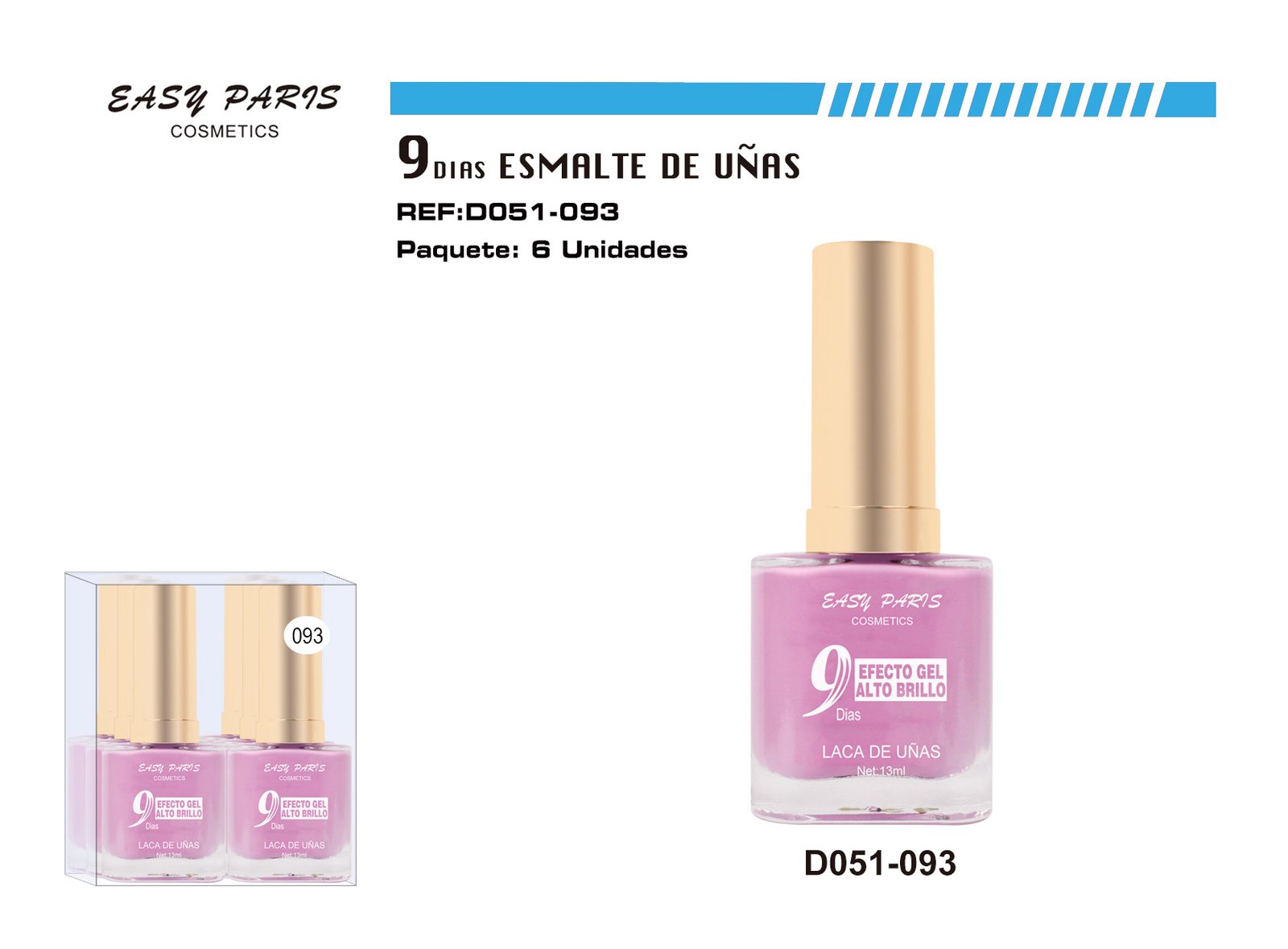 LACA DE UÑAS 9 DIAS