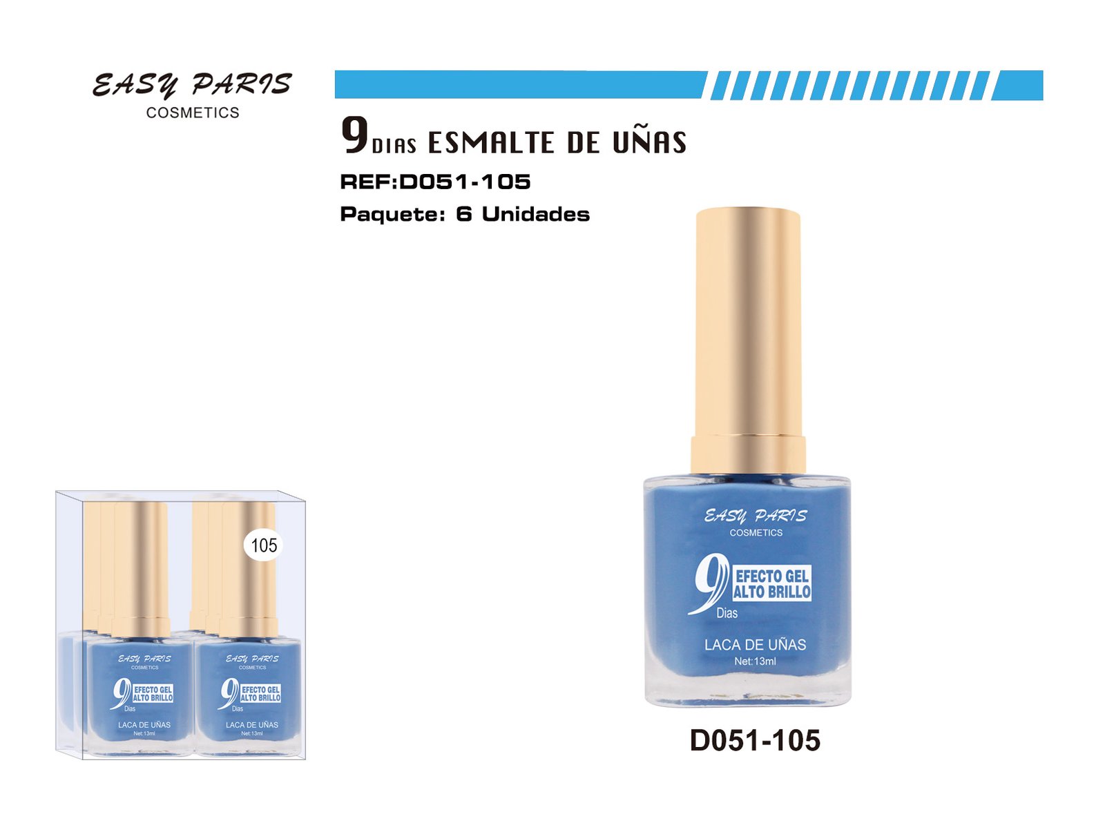 LACA DE UÑAS 9 DIAS