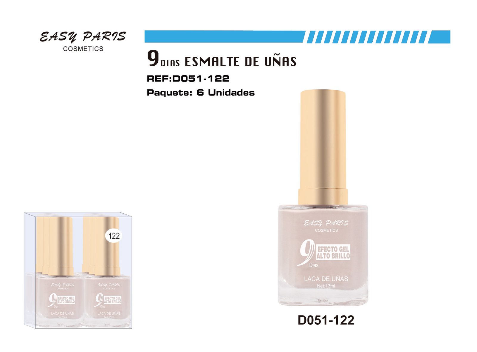 LACA DE UÑAS 9 DIAS