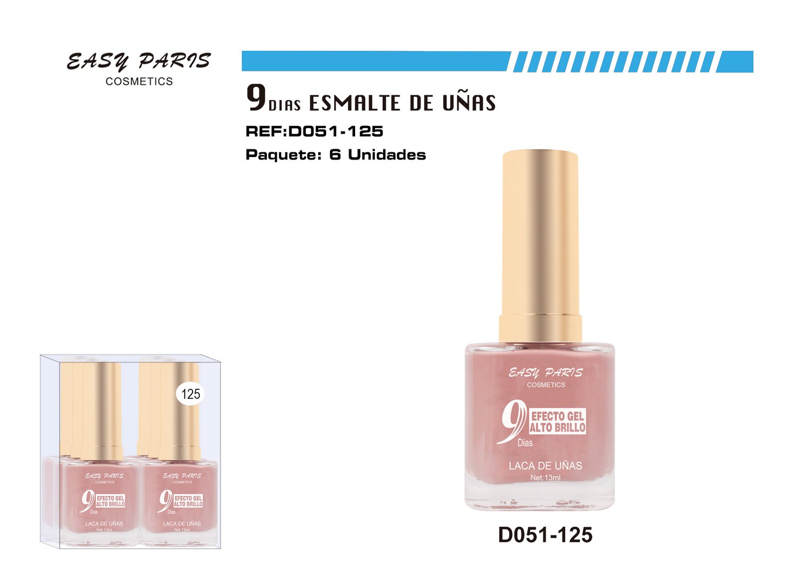 LACA DE UÑAS 9 DIAS