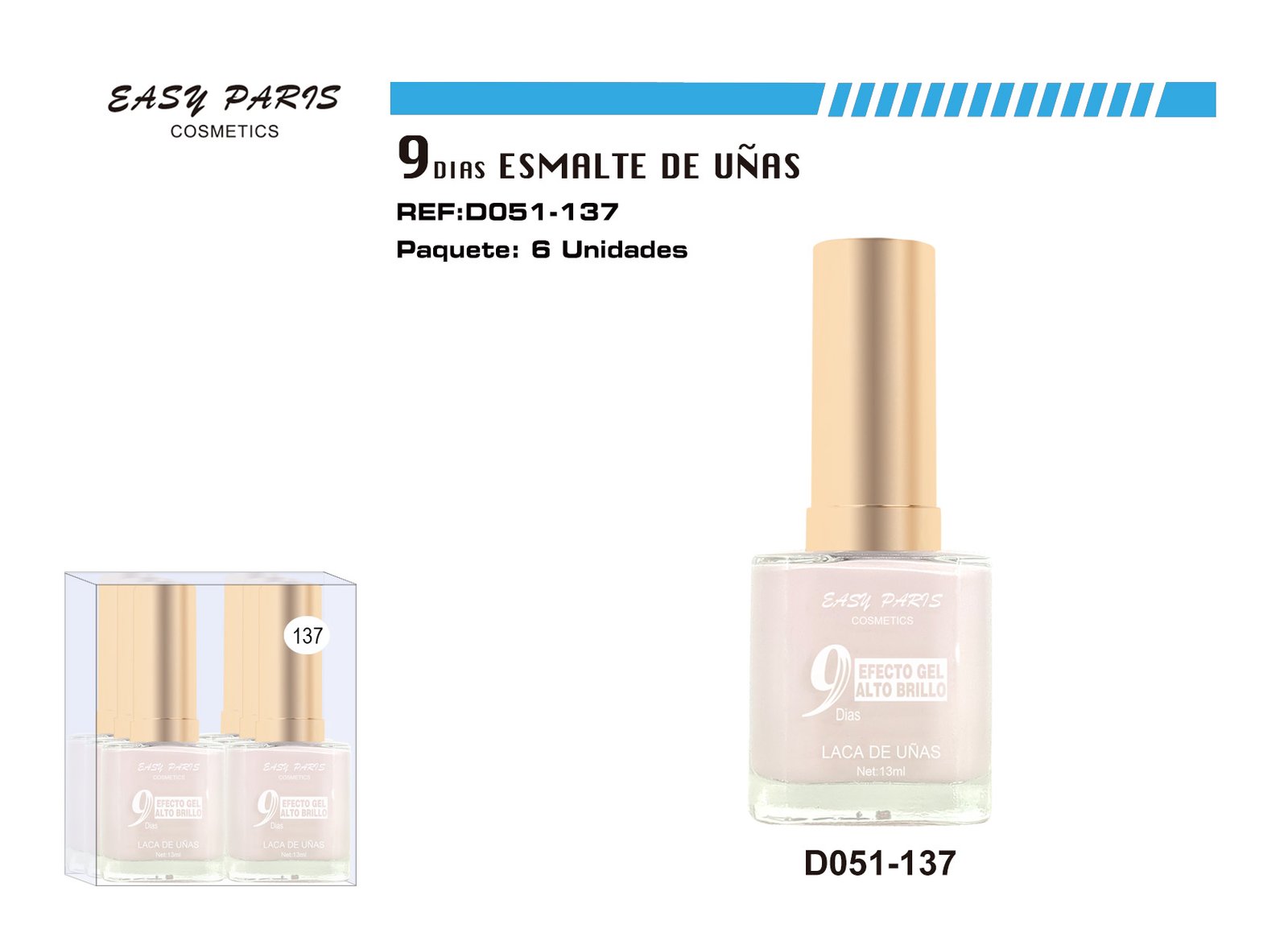 LACA DE UÑAS 9 DIAS