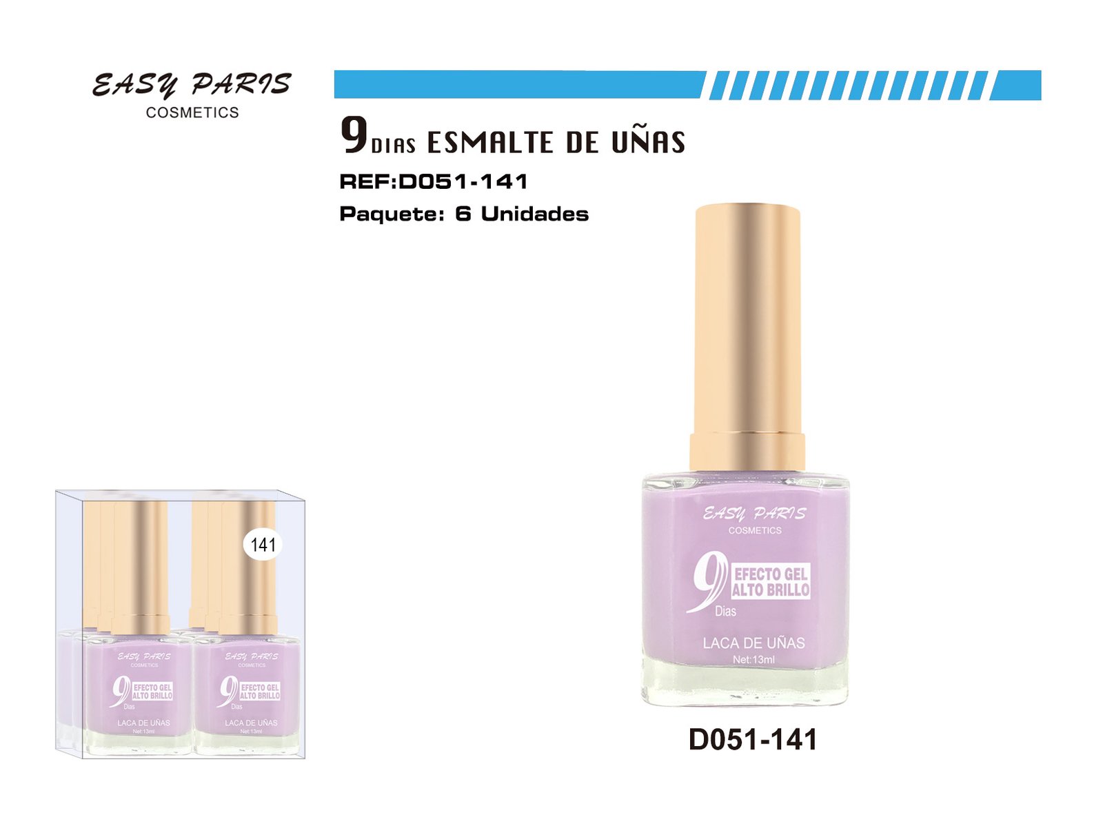 LACA DE UÑAS 9 DIAS
