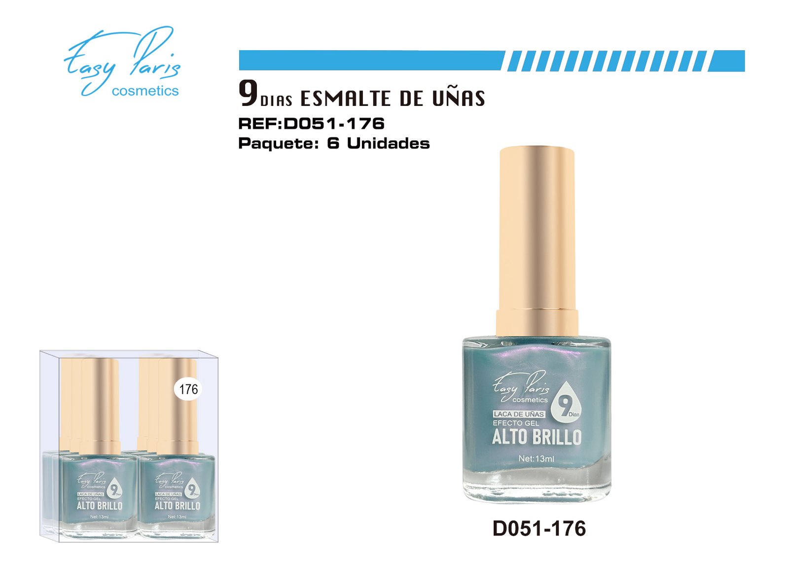 LACA DE UÑAS 9 DIAS