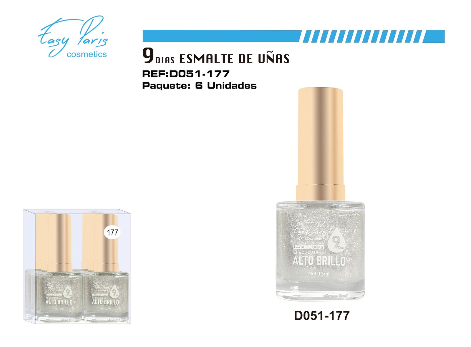 LACA DE UÑAS 9 DIAS