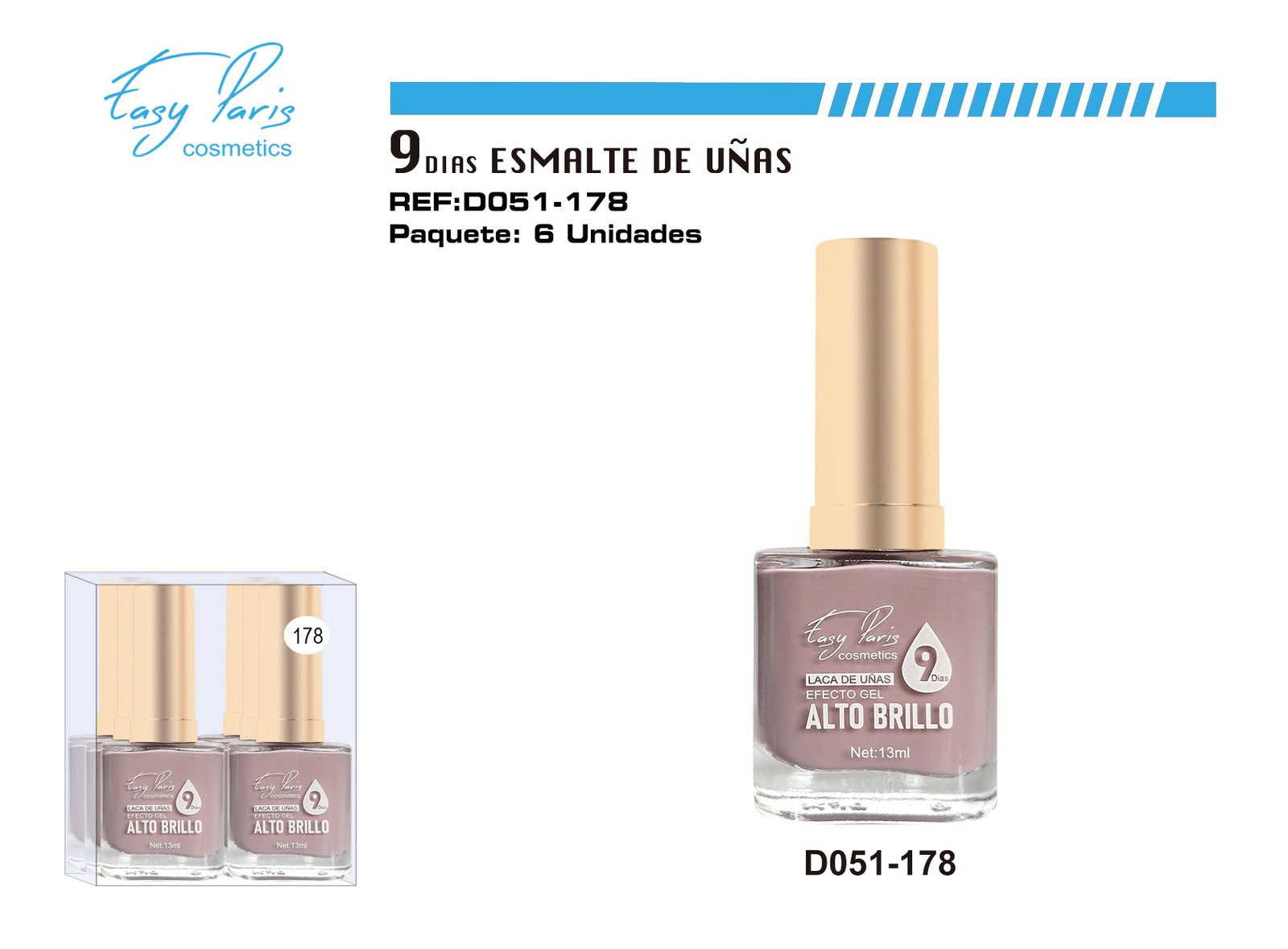 LACA DE UÑAS 9 DIAS
