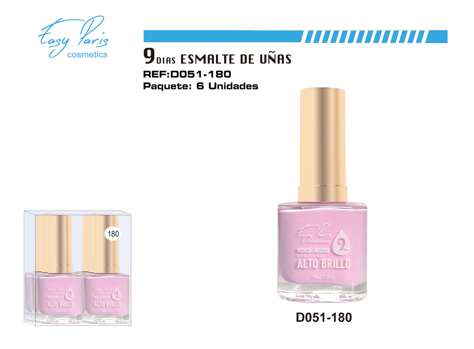 LACA DE UÑAS 9 DIAS