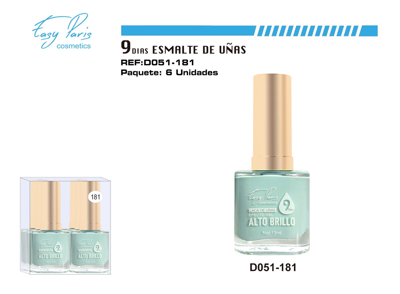 LACA DE UÑAS 9 DIAS