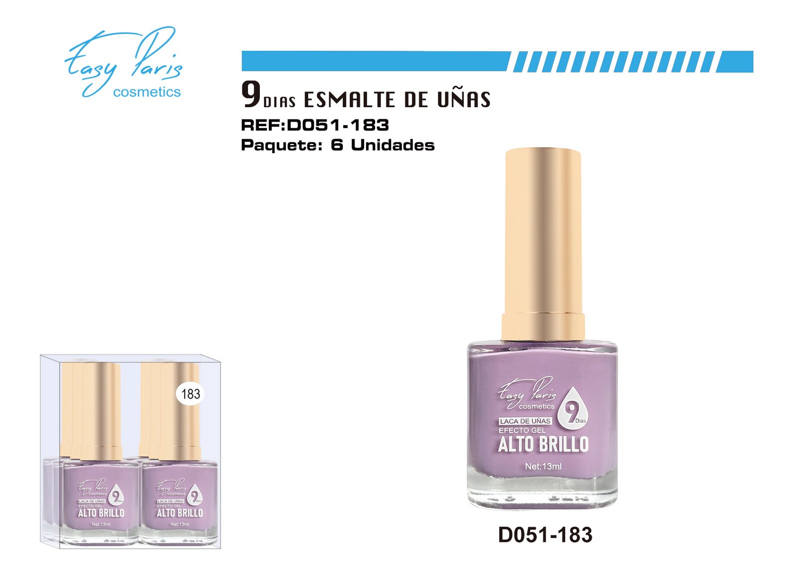 LACA DE UÑAS 9 DIAS