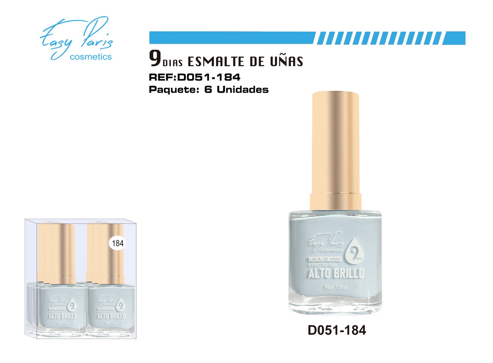 LACA DE UÑAS 9 DIAS