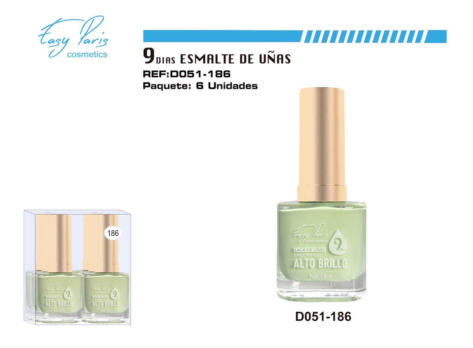 LACA DE UÑAS 9 DIAS