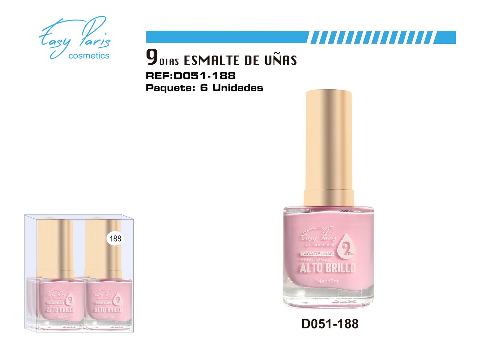 LACA DE UÑAS 9 DIAS