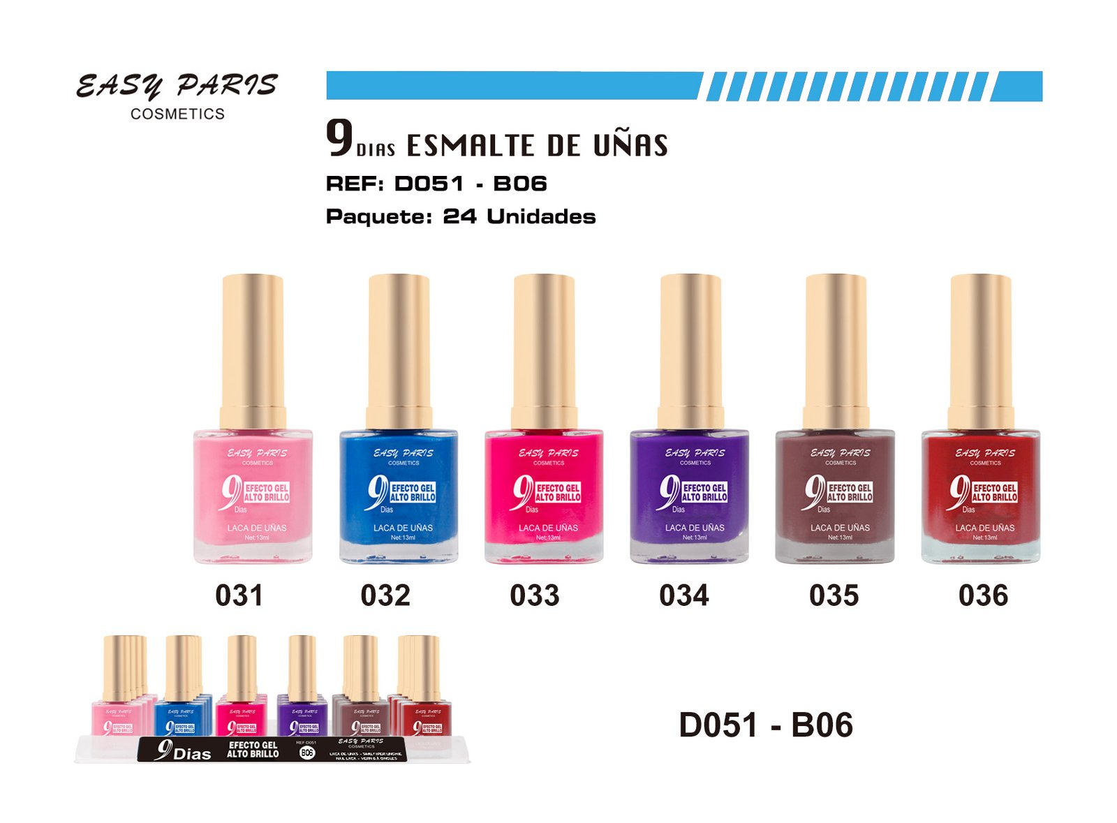 LACA DE UÑAS 9 DIAS