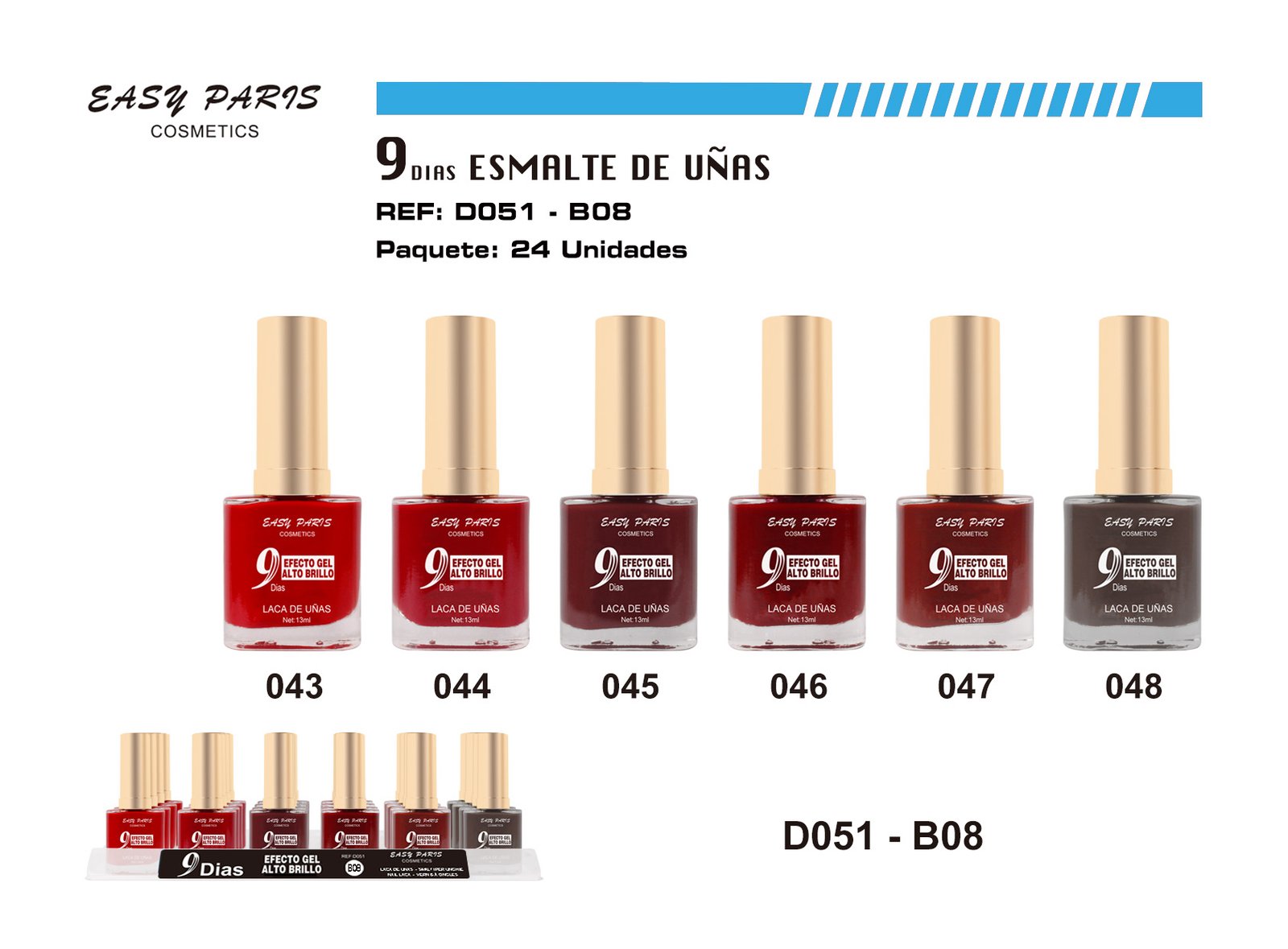 LACA DE UÑAS 9 DIAS